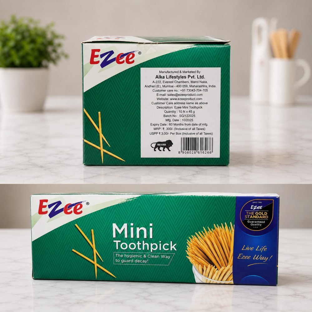 Ezee Toothpick Pack of 10 Box
