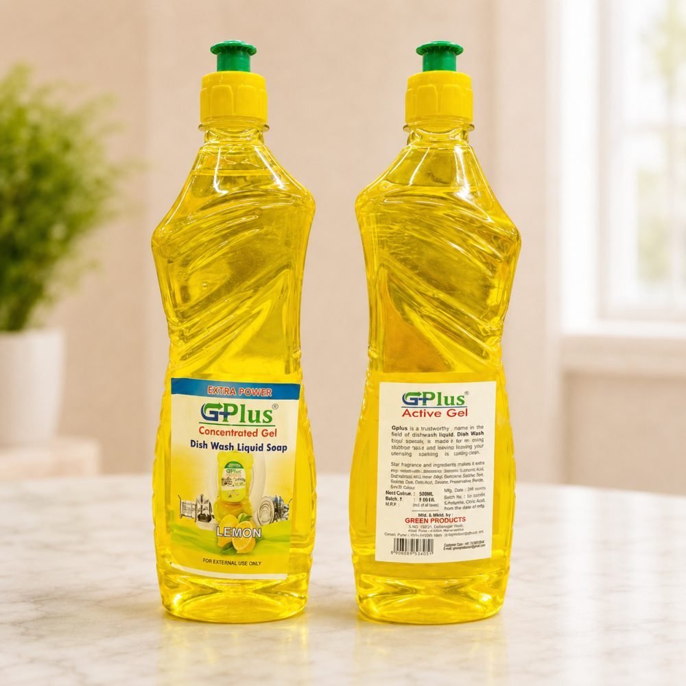Dish Wash Liquid Gel 500ml (GPlus)