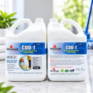 Minitek CDD-1 – Concentrated Broad-Spectrum Floor Cleaner | 5 Ltr.