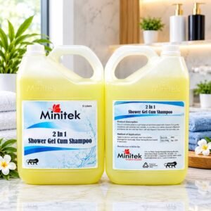 Minitek 2-in-1 Shower Gel Cum Shampoo 5 Ltr
